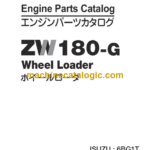 Hitachi ZW180-G Wheel Loader Engine Parts Catalog