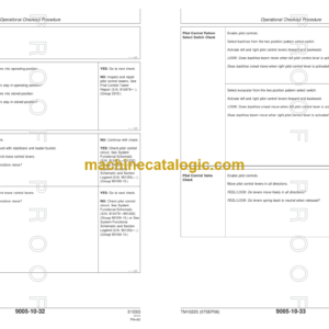 John Deere 315SG Backhoe Loader Operation and Test Technical Manual