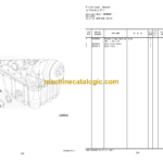 Hitachi ZC120S-6 Single Drum Vibratory Roller Engine Parts Catalog