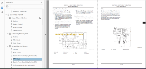 Hitachi ZX30U-5N Hydraulic Excavator Technicial and Workshop Manual