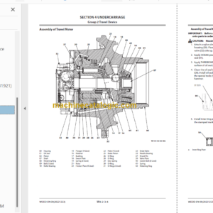 Hitachi ZX350LC-5B ZX350LCN-5B Technical and Workshop Manual