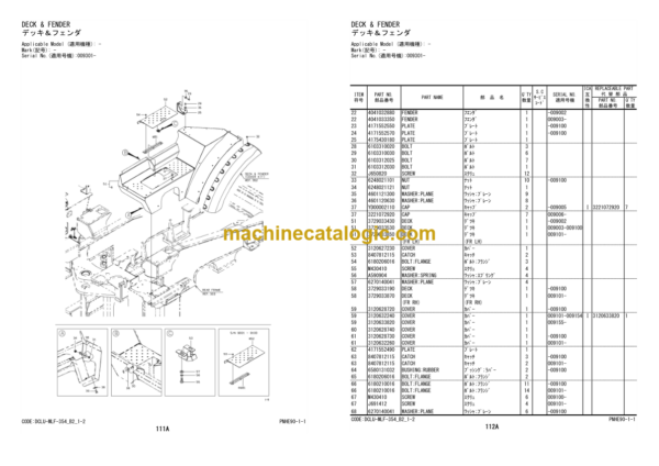 Hitachi ZW370-5B Wheel Loader (PNHE90-1-1) Parts Catalog