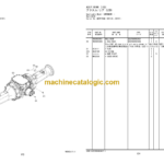 Hitachi ZW180-7 ZW180PL-7 Wheel Loader Equipment Components Parts Catalog