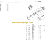 Hitachi ZW180-G Wheel Loader Engine Parts Catalog