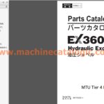 Hitachi 2024 Large Excavator & Mining Excavator Service Manual and Parts Catalog Full SET