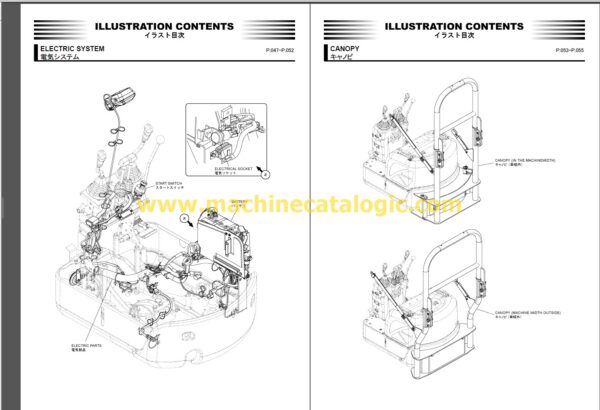 Hitachi ZX10U-6 Parts Book