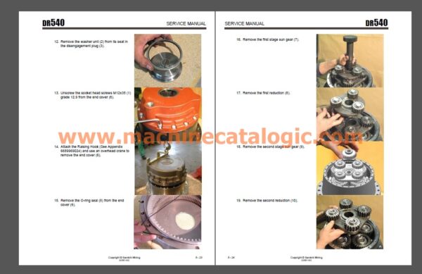 Drill DR540 Service and Repair Manual