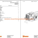 Toro 0011 Loader Parts Catalog