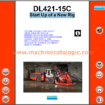 Sandvik DL421-15C Drilling Rig Toolman (Service Manual, Parts Catalog, Operator's and Maintenance