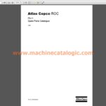 Atlas Copco Roc F9-11 Rock Drill Spare Parts Catalogue