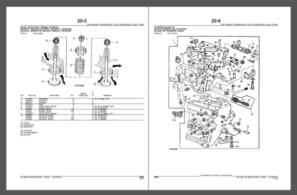 John Deere 260 and 270 Skid Steers Parts Catalog