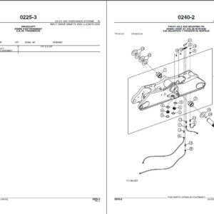 John Deere 672G and 672GP MOTOR GRADER Parts Catalog