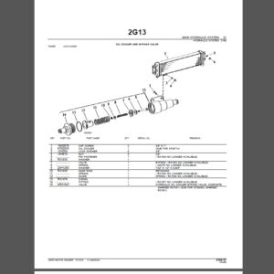 John Deere JD670 MOTOR GRADER Parts Catalog