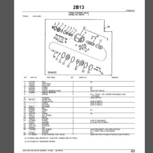 John Deere JD570 and 570A MOTOR GRADERS Parts Catalog