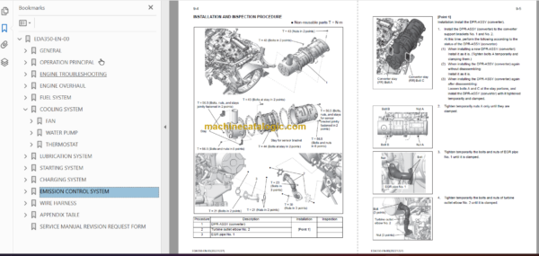 Hitachi 1KD Stage V Exhaust Emission Standards Engine Manual