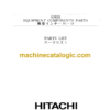 Hitachi KH55 Equipment Components Parts Catalog