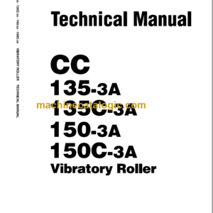 Hitachi CC135-3A CC135C-3A CC150-3A CC150C-3A Technical Manual