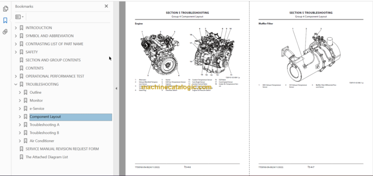 Hitachi ZX85USB-5N Technical and Workshop Manual