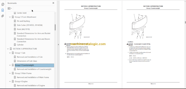 Hitachi ZX190W-5B Technical and Workshop Manual