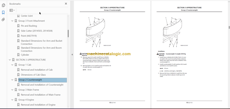 Hitachi ZX190W-5B Technical and Workshop Manual
