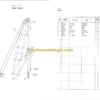 Hitachi KH125D Hydraulic Earth Drill Parts Catalog Serial No.088