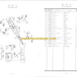Hitachi KH500 Dragline Parts Catalog