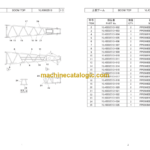 Hitachi Sumitomo SCX700E Bracing List