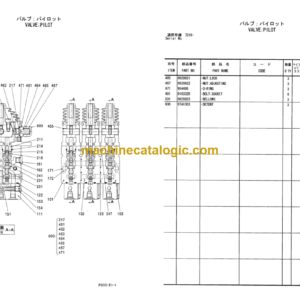 Hitachi Sumitomo SCX1200-2 Equipment Components Parts Catalog