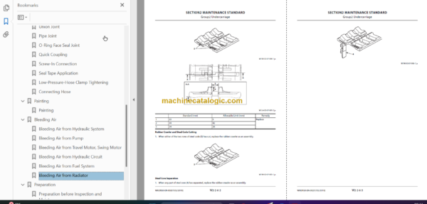 Hitachi ZX33U-5A Hydraulic Excavator Technicial and Workshop Manual