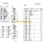 Hitachi Sumitomo SCX1200-2 Equipment Components Parts Catalog