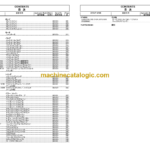 Hitachi ZW550-5B Wheel Loader Equipment Components Parts Catalog (PNHFE-60-E1-1)