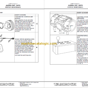 Sandvik AXERA D07–S 260 Maintenance Manual Serial No. 102D3839-1