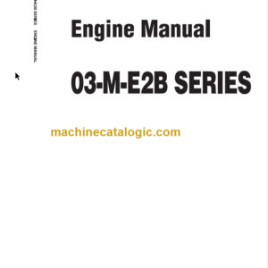 Hitachi 03-M-E2B Series Engine Manual