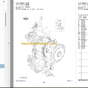 Hitachi ZW180-6 180PL-6 Wheel Loader (PPD850-1-2) Parts Catalog