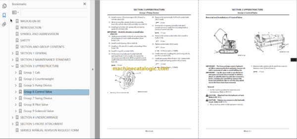 Hitachi ZX33U-6 Hydraulic Excavator Technicial and Workshop Manual