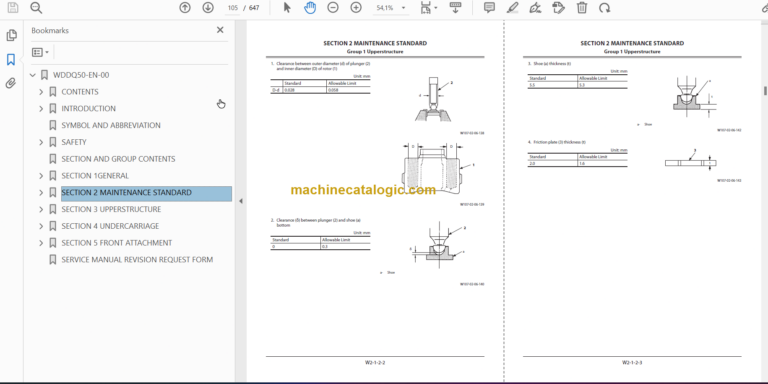 Hitachi ZX350LC-6 ZX350LCN-6 Technical and Workshop Manual