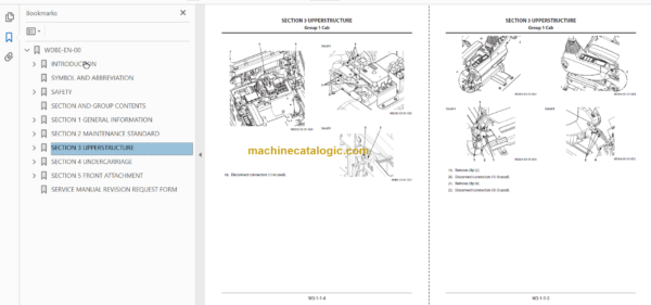 Hitachi ZX160LC-5B Technical and Workshop Manual