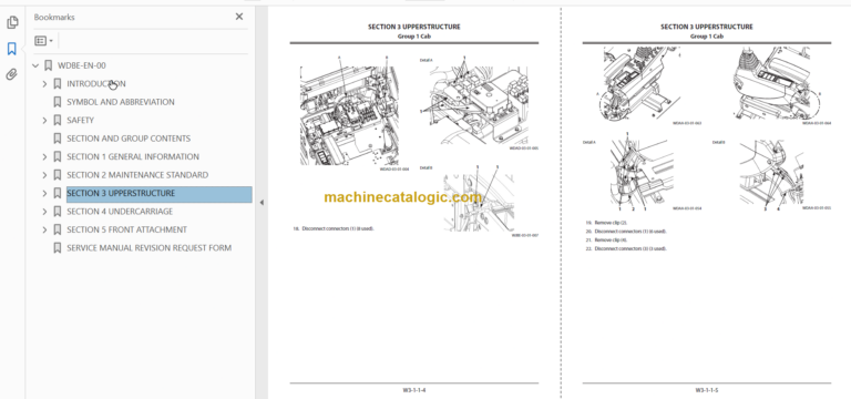 Hitachi ZX160LC-5B Technical and Workshop Manual