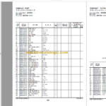 Hitachi ZV75R 75RL 85R Vibratory Rammer Engine Parts Catalog