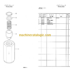 Hitachi Sumitomo SCX700 Equipment Components Parts Catalog