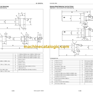 Hitachi 03-M-E2B Series Engine and Workshop Manual