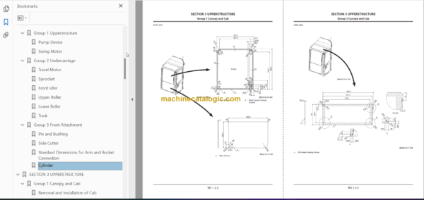 Hitachi ZX35U-5A Hydraulic Excavator Technicial and Workshop Manual