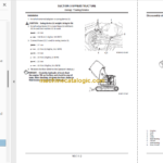 Hitachi ZX35U-5A Hydraulic Excavator Technicial and Workshop Manual