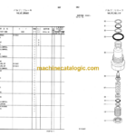 Hitachi Sumitomo SCX700 Equipment Components Parts Catalog