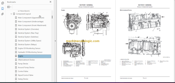 Hitachi ZX350LC-7 ZX350LCN-7 Technical and Workshop Manual