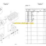Hitachi Sumitomo SCX500-C SCX550-C Equipment Components Parts Catalog