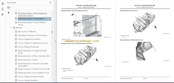 Hitachi ZX350LC-7 ZX350LCN-7 Technical and Workshop Manual