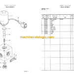 Hitachi Sumitomo SCX500-C SCX550-C Equipment Components Parts Catalog