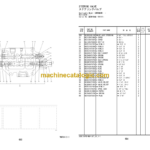 Hitachi ZW550-5B Wheel Loader Equipment Components Parts Catalog (PNHFE-60-E1-1)