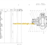 Hitachi KH55 Equipment Components Parts Catalog